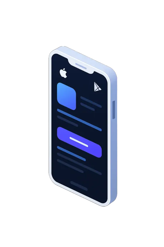Интерфейс мобильного приложения Axium: iOS и Android разработка полного цикла
